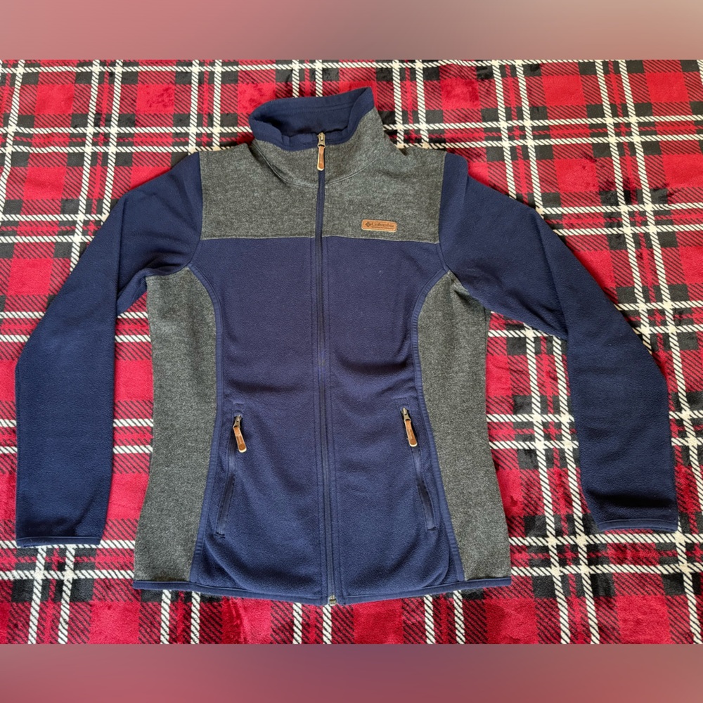 Columbia Fleece Full Zip Up Sweater